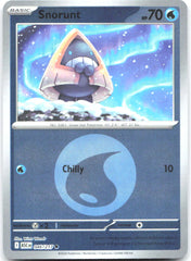 Snorunt (Energy Symbol Pattern) ASC Reverse Holo NM