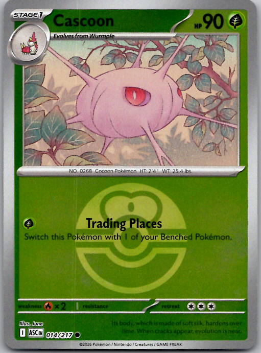 Cascoon (Love Ball) ASC Reverse Holo NM