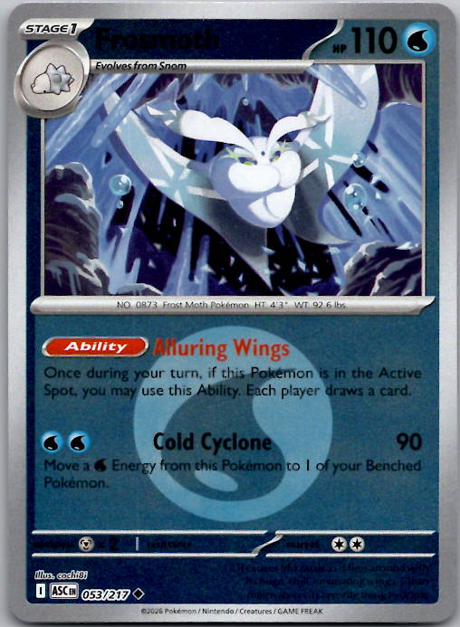 Frosmoth (Energy Symbol Pattern) ASC Reverse Holo NM