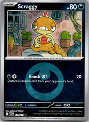 Scraggy (Energy Symbol Pattern) ASC Reverse Holo NM