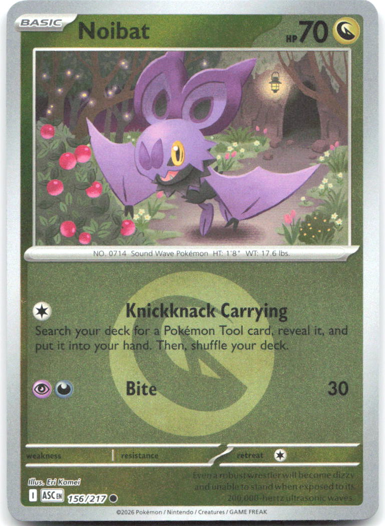 Noibat (Energy Symbol Pattern) ASC Reverse Holo NM