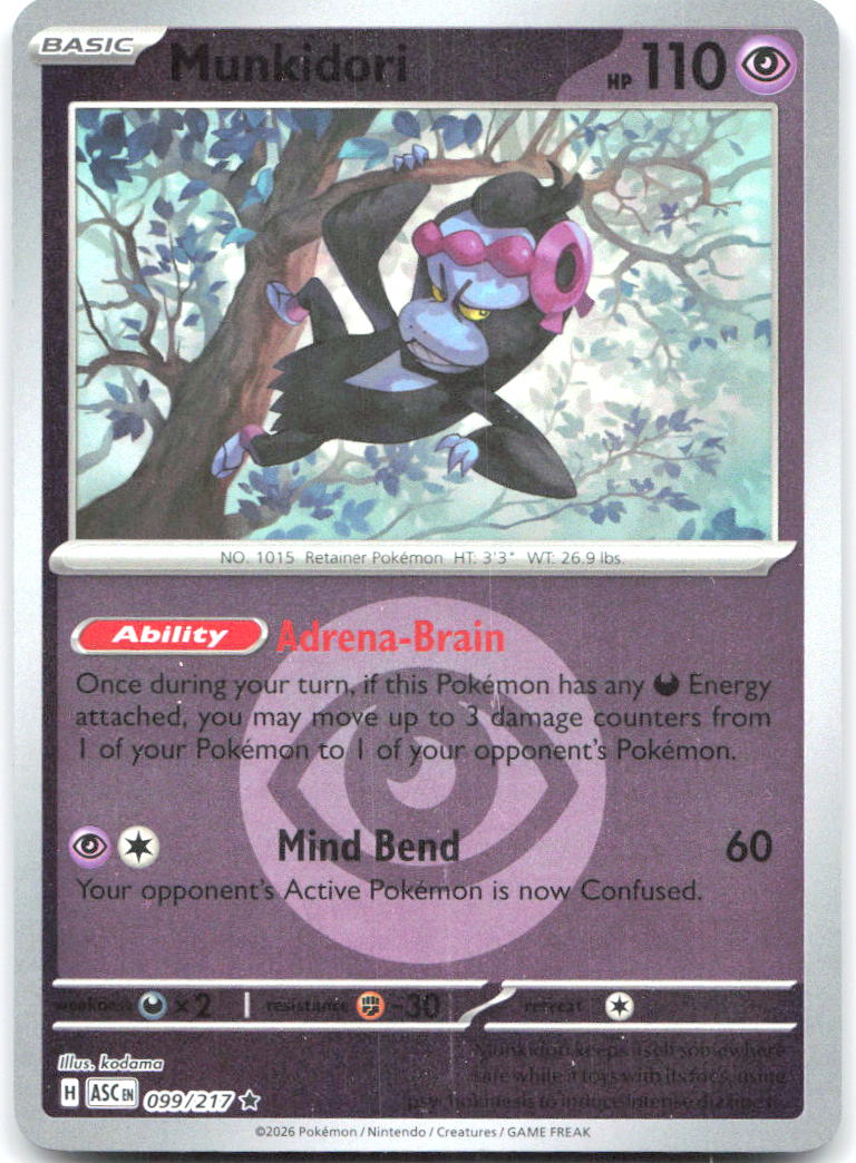 Munkidori (Energy Symbol Pattern) ASC Reverse Holo NM