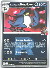 Team Rocket's Honchkrow (Team Rocket) ASC Reverse Holo NM