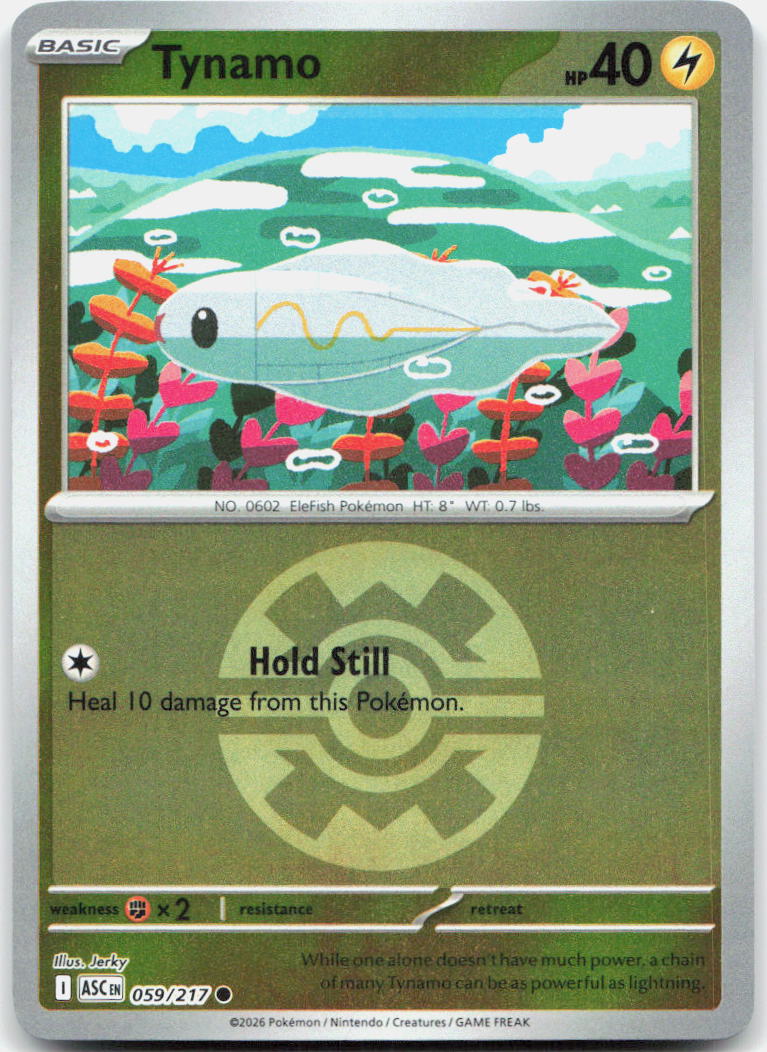 Tynamo (Quick Ball) ASC Reverse Holo NM
