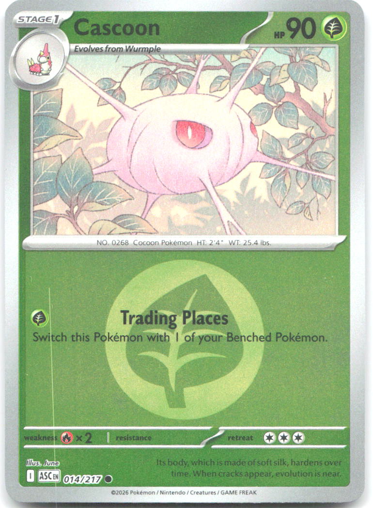 Cascoon (Energy Symbol Pattern) ASC Reverse Holo NM