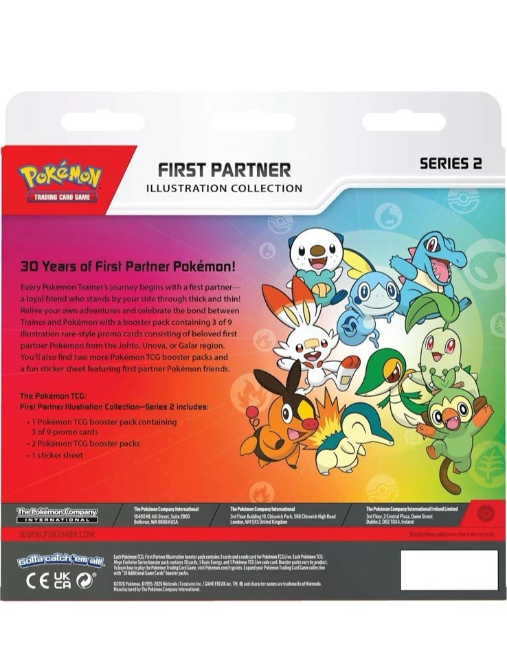 Pokemon TCG - First Partner Illustration Collection - Series 2
