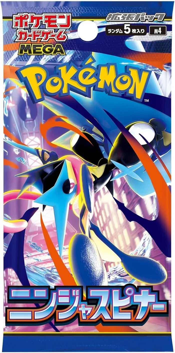Pokemon Card Game MEGA Expansion Pack "Ninja Spinner" Pack