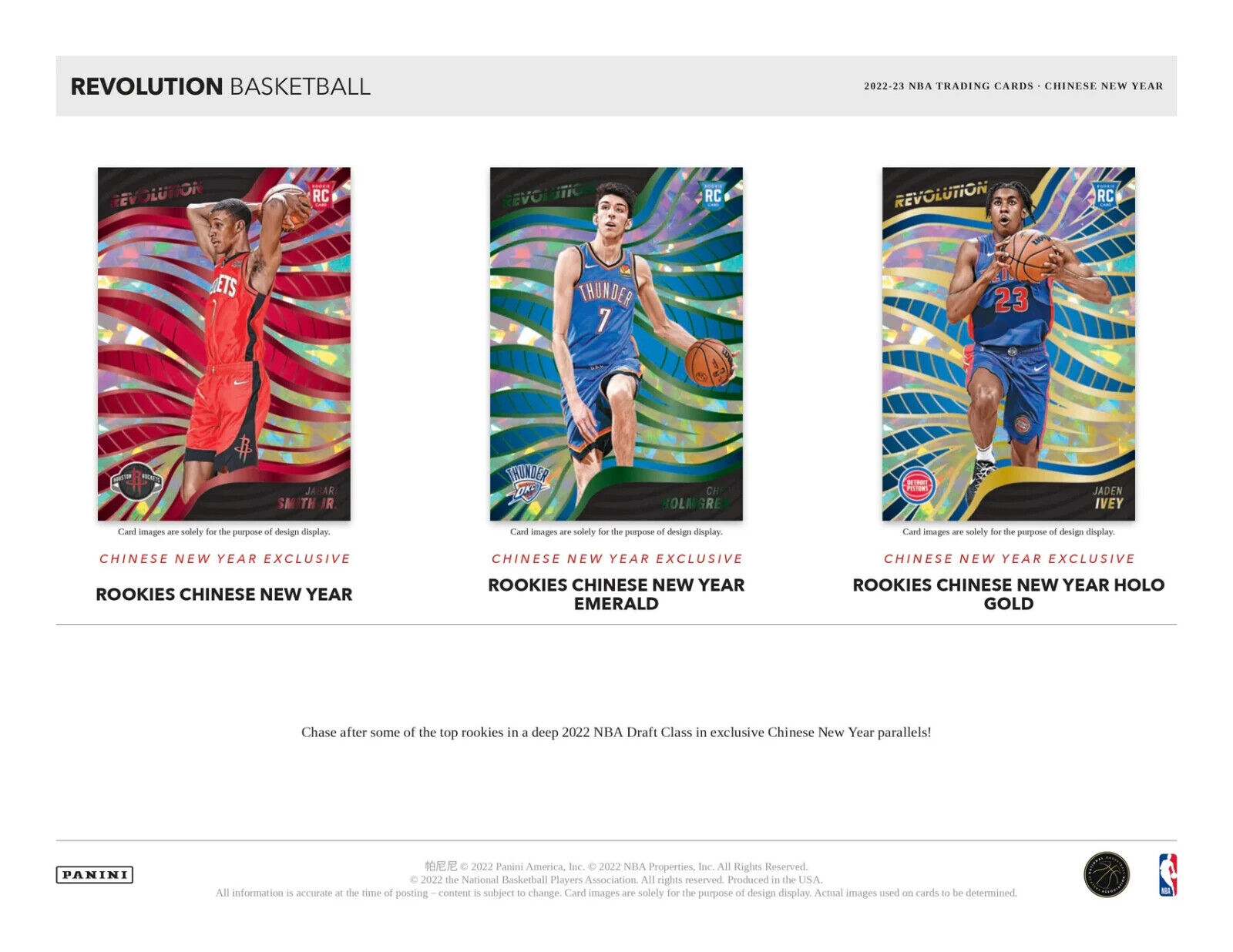 2022-23 Panini Revolution Chinese New Year Hobby Box