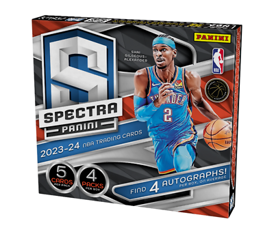 2023-24 Panini NBA Basketball Spectra Hobby Box **BACK ORDER**