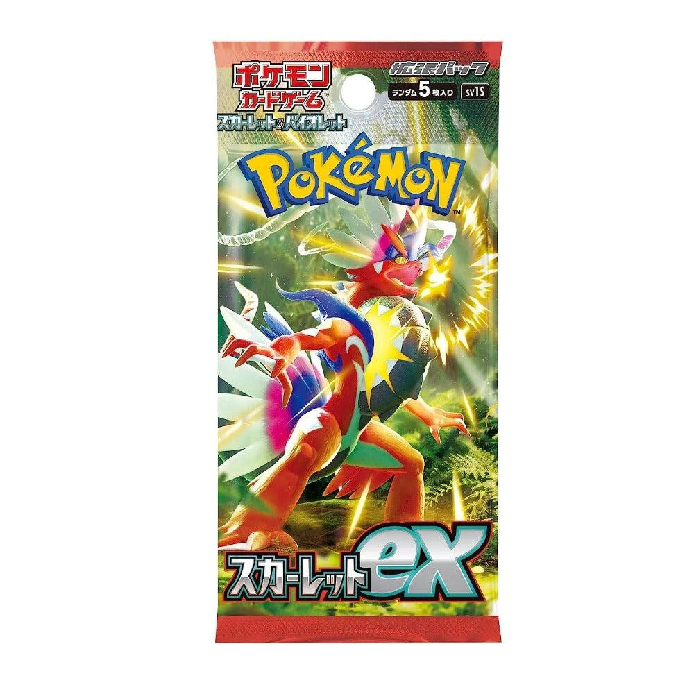 Pokemon Scarlet ex (sv1S) Booster Pack - Japanese