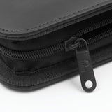 Palms Off Gaming - STEALTH 12 Pocket Zip Trading Card Binder - Black