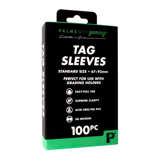 Palms off Tag Sleeves - 100pc