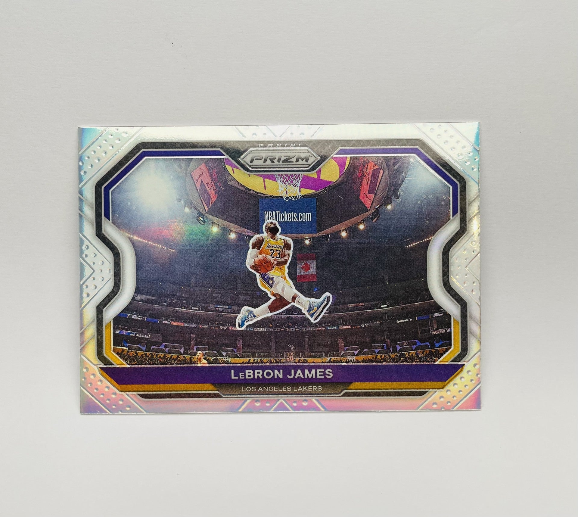 2020-21 Panini Prizm Lebron James Tribute Silver #1