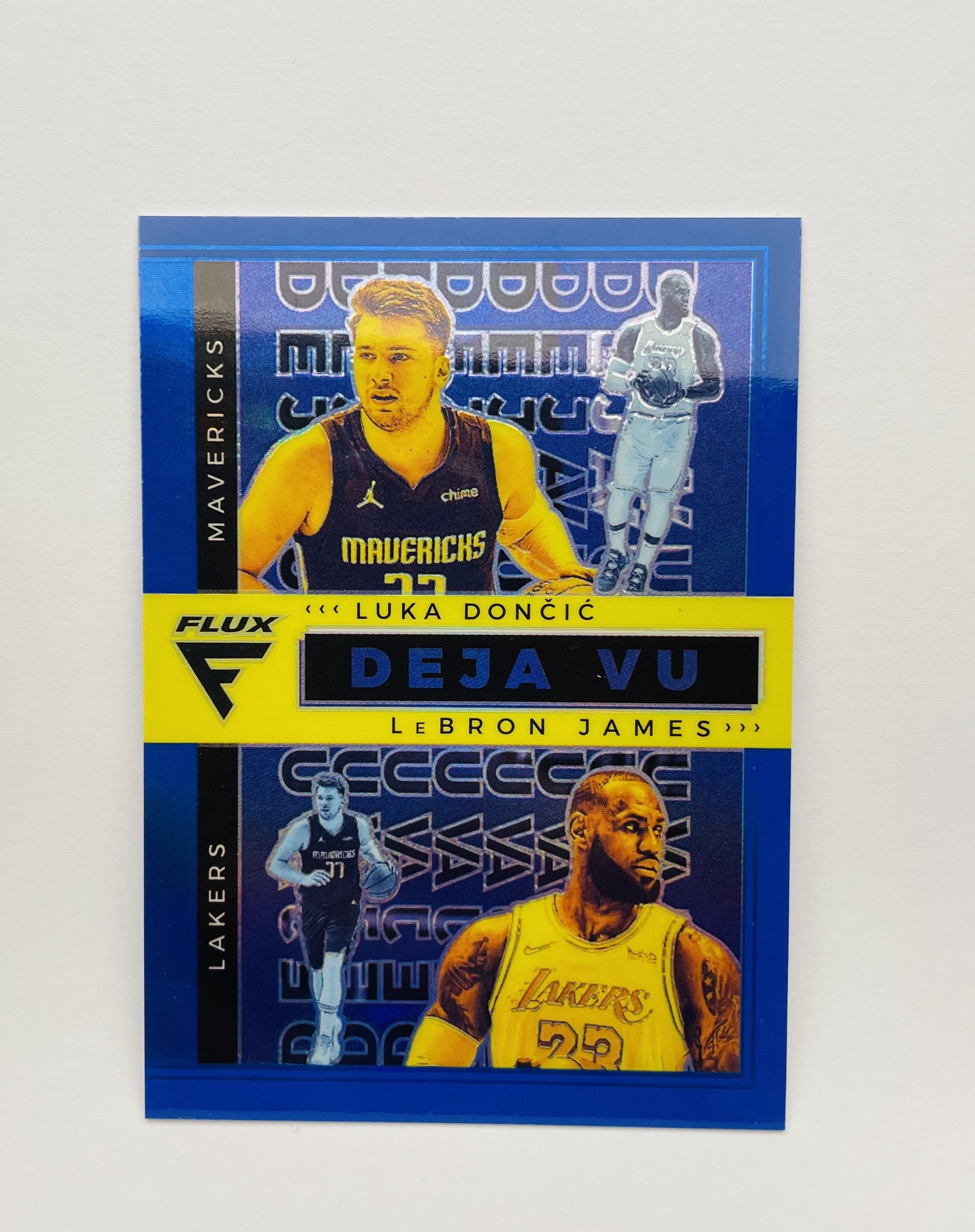 2020-21 Panini Flux Luka Doncic Lebron James /99 Deja Vu #17