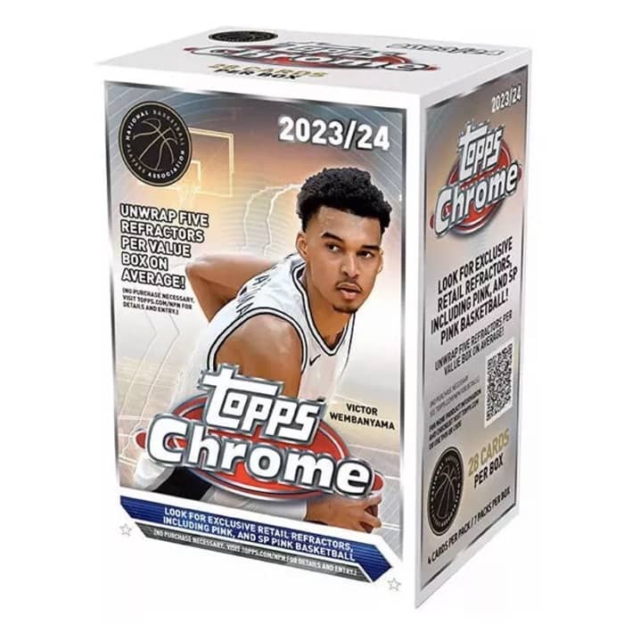 2023/24 Topps Chrome Basketball Blaster Box **BREAK LIVE**