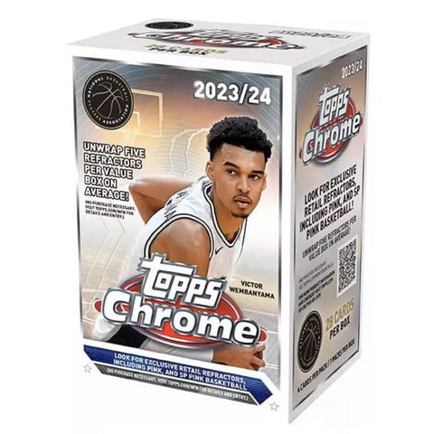 2023/24 Topps Chrome Basketball Blaster Box **BREAK LIVE**