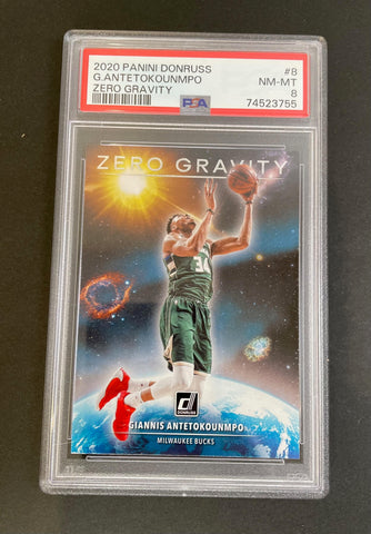 2020-21 Panini Prizm GIANNIS ANTETOKOUNMPO Green Prizm Milwaukee Bucks