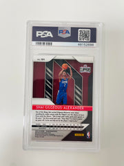 2018 Panini Prizm #184 S.Gilgeous-Alexander PSA 10
