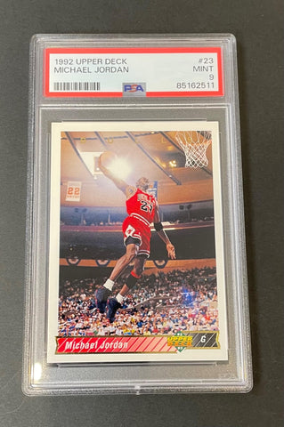 1992 Upper Deck Michael Jordan #23 PSA 9
