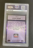 2022 Topps Chrome Star Wars Galaxy Star Wars Refractor #57 PSA 9