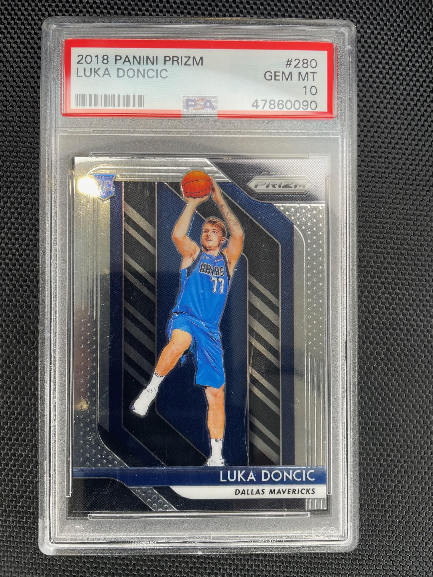 2018 Panini Prizm #280 Luka Doncic PSA 10