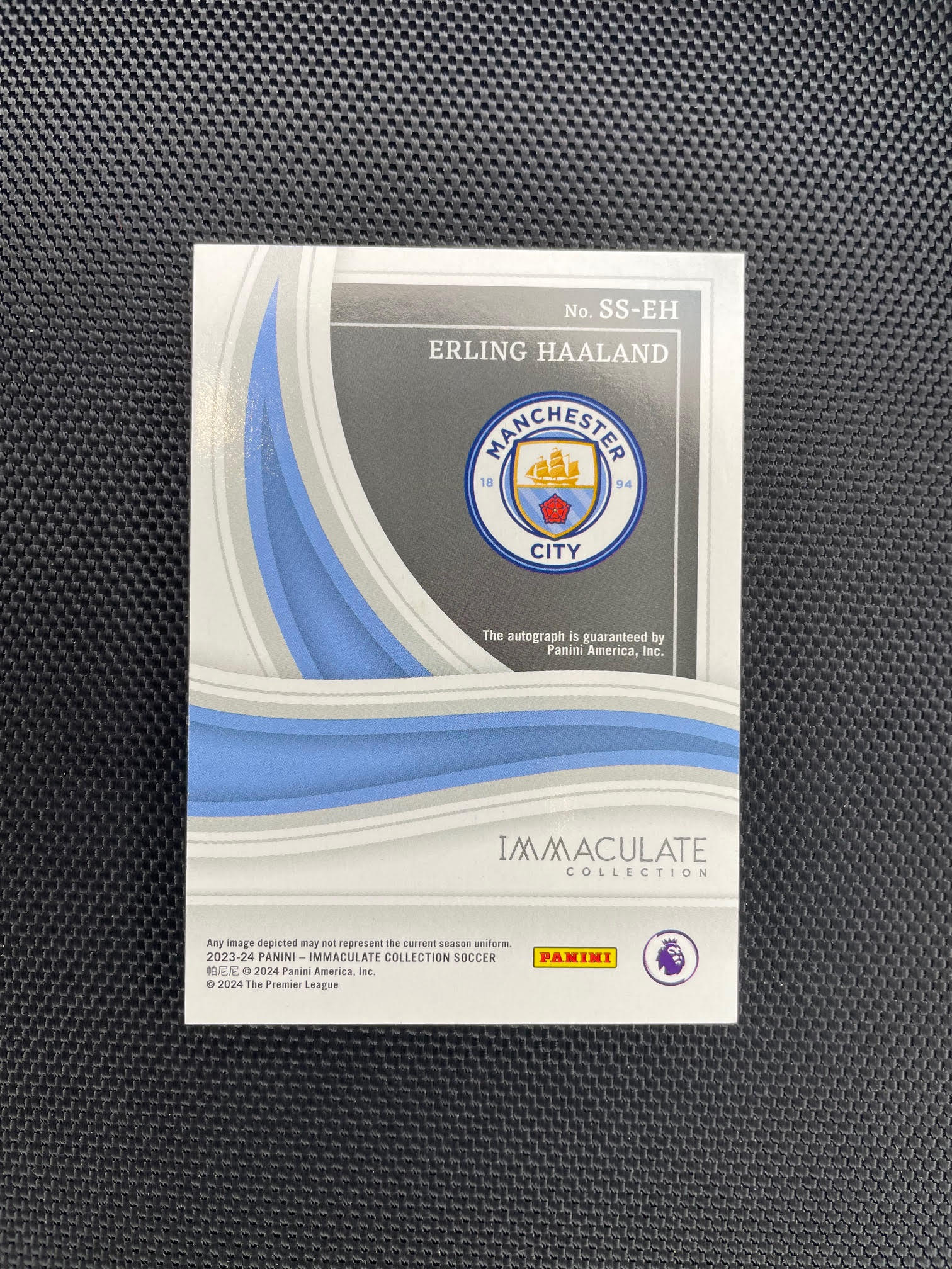 2023 Immaculate Erling Haaland Shadowbox Signatures Auto /99