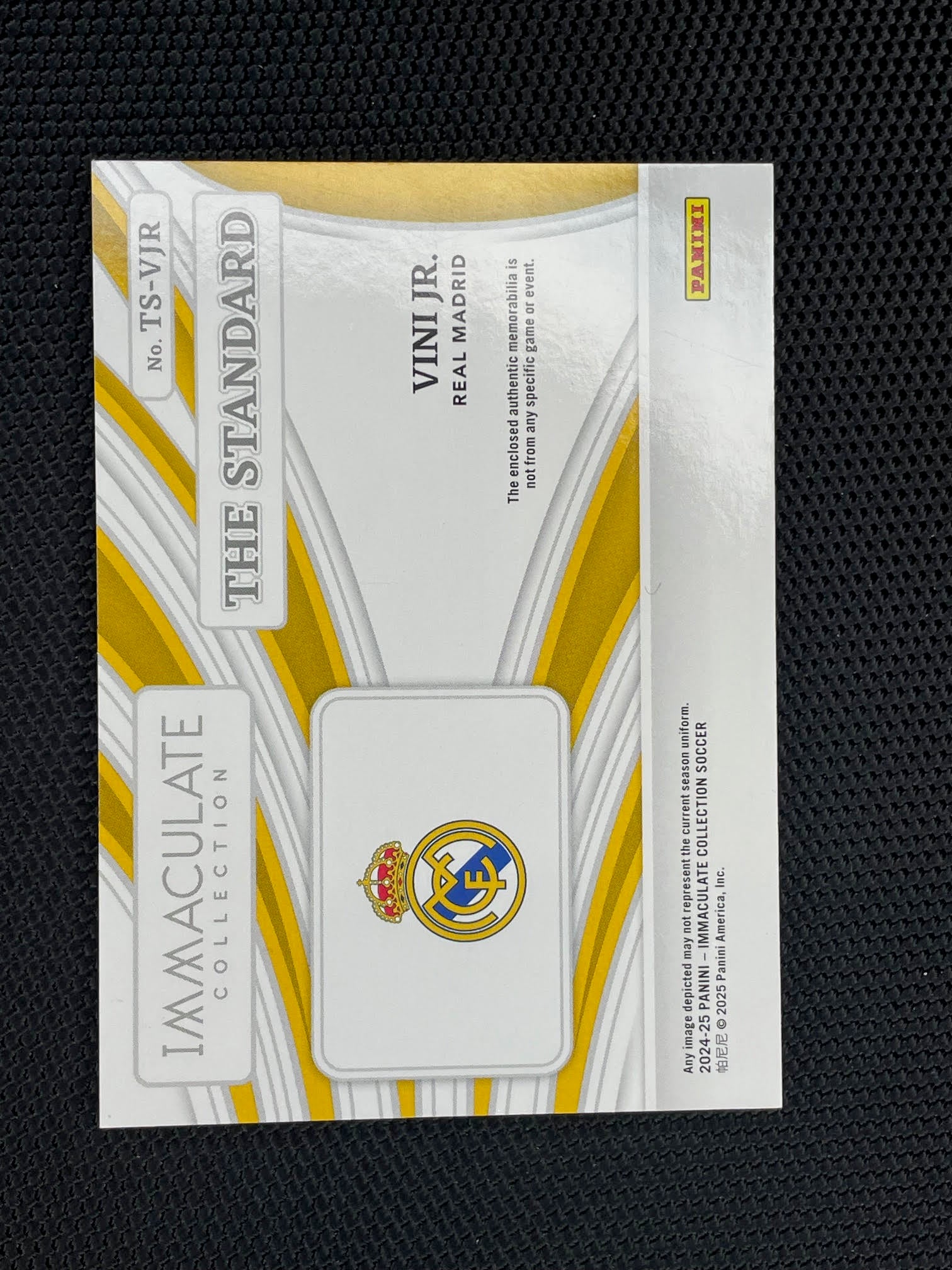 2024-25 Immaculate Vini Jr The Standard /65