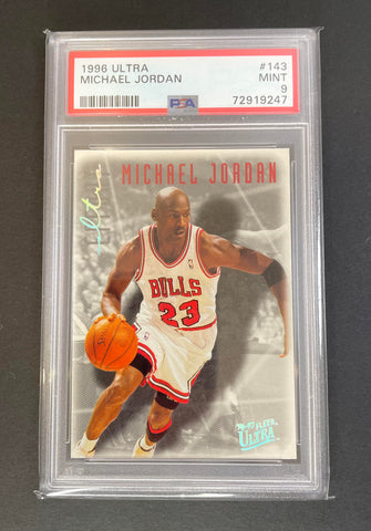 1996-97 Fleer Ultra Michael Jordan #143 PSA 9