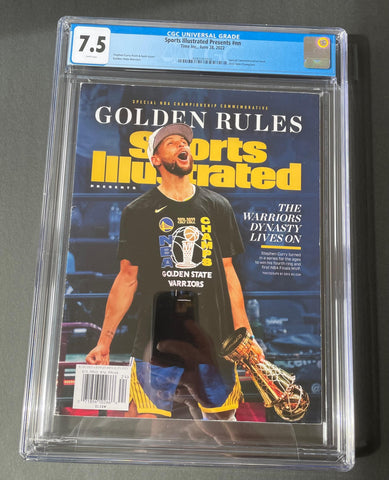 Sports Illustrated Golden State Championship Edition CGC 7.5