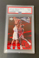 1996 Upper Deck Tribute Michael Jordan #MJ34 PSA 9