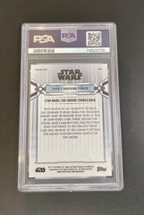 2019 Topps Star Wars Chrome Legacy  Yoda's Shocking Power Refractor #116 PSA 10