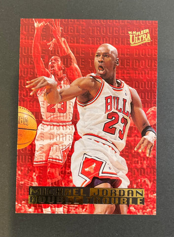 1994-95 Fleer Ultra Double Trouble Michael Jordan #3