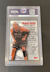 1995 Fleer Metal Nuts & Bolts Michael Jordan #212 PSA 9