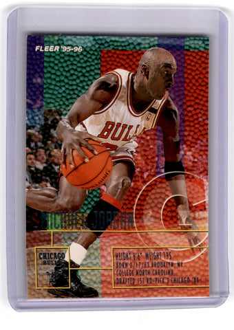 1995 Fleer Michael Jordan Card 22