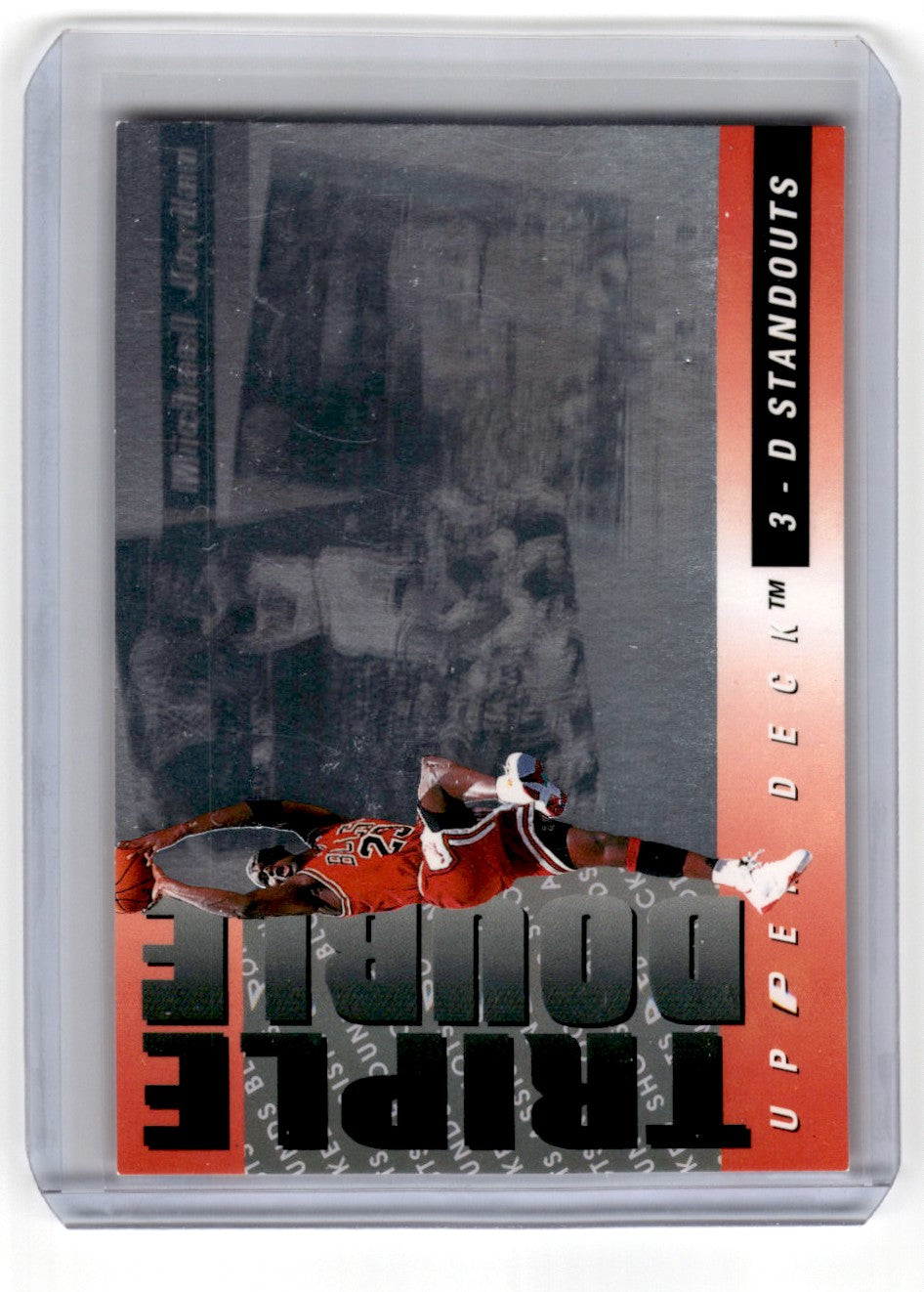 1993 Upper Deck Michael Jordan Triple Double Card TD2