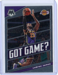 2019-2020 Panini Mosaic Basketball Lebron James Got Game? Card #7