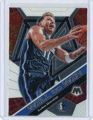 2019-2020 Panini Mosaic Basketball Luka Doncic Will to Win Card #13