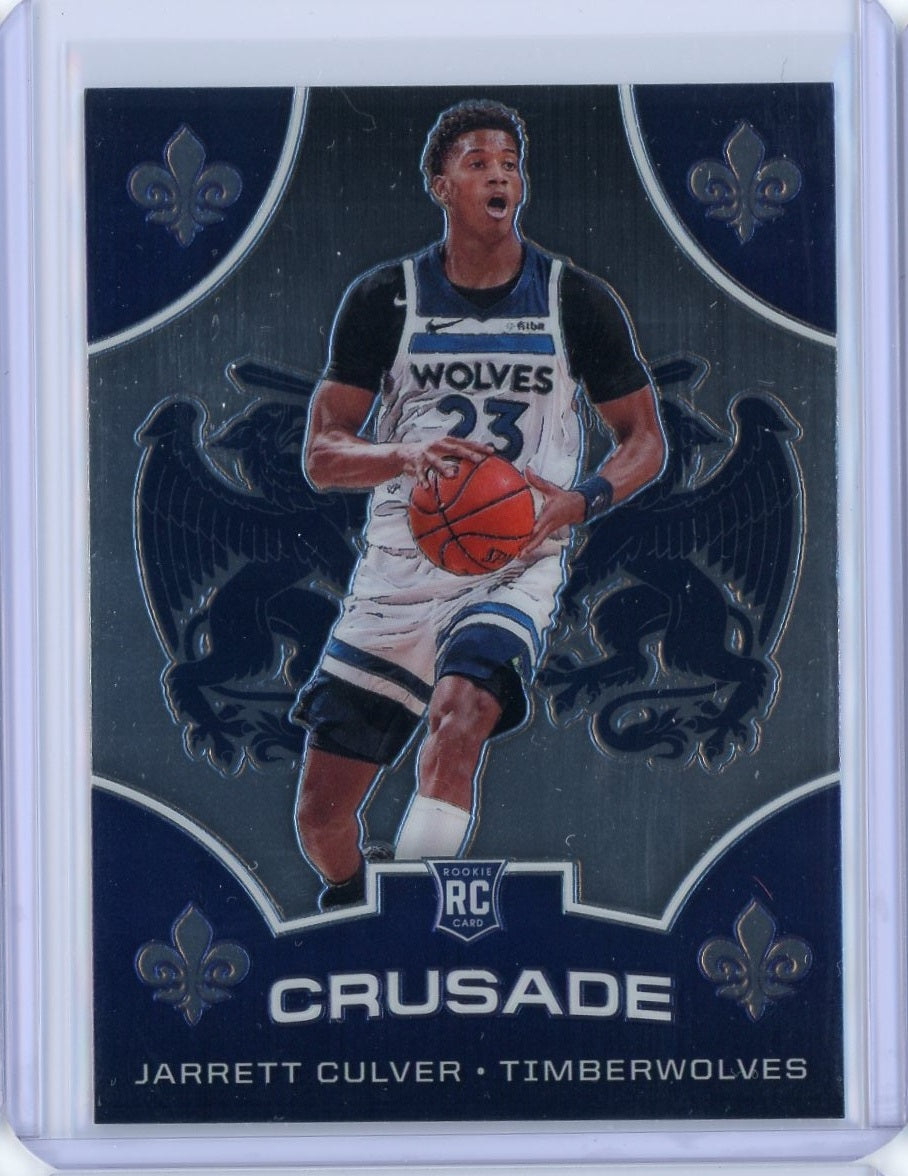 2019-2020 Panini Chronicles Basketball Jarrett Culver Crusade Card  #537