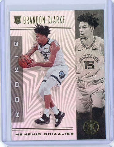 2019-2020 Panini Illusions Basketball Brandon Clarke RC Card #197