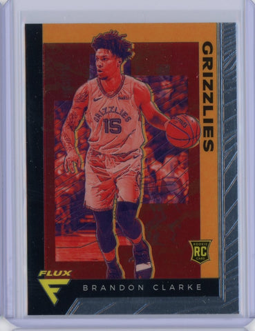 2019-2020 Panini Chronicles Basketball Brandon Clarke Flux Card #586