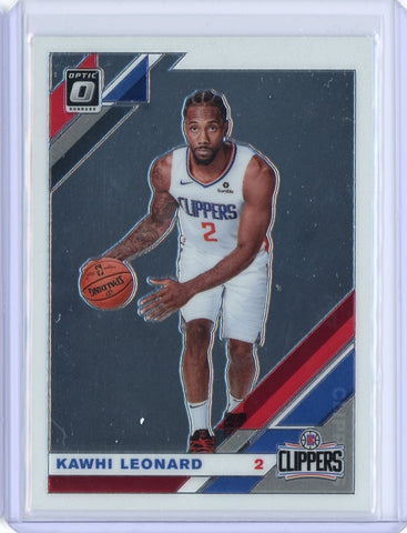 2019-2020 Panini Optic Basketball Kawhi Leonard Card #30