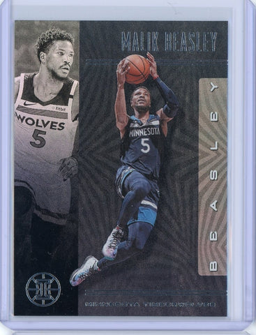 2019-2020 Panini Illusions Malik Bealey Sapphire Card #114