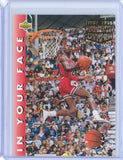 1992-1993 Upper Deck Michael Jordan In Your Face Card #453