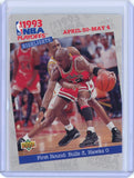 1993-1994 Upper Deck Michael Jordan NBA Playoffs Card #180
