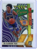 2019-2020 Panini Donruss Optic Basketball Carsen De'Aaron Fox Express Lane Card #19