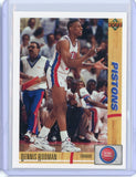 1991-1992 Upper Deck Basketball Dennis Rodman Base Card #185