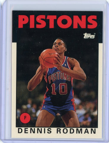 1993-1994 Topps Basketball Dennis Rodman Archives Card #86