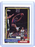 1992-1993 Topps Basketball Dennis Rodman Base Card #137