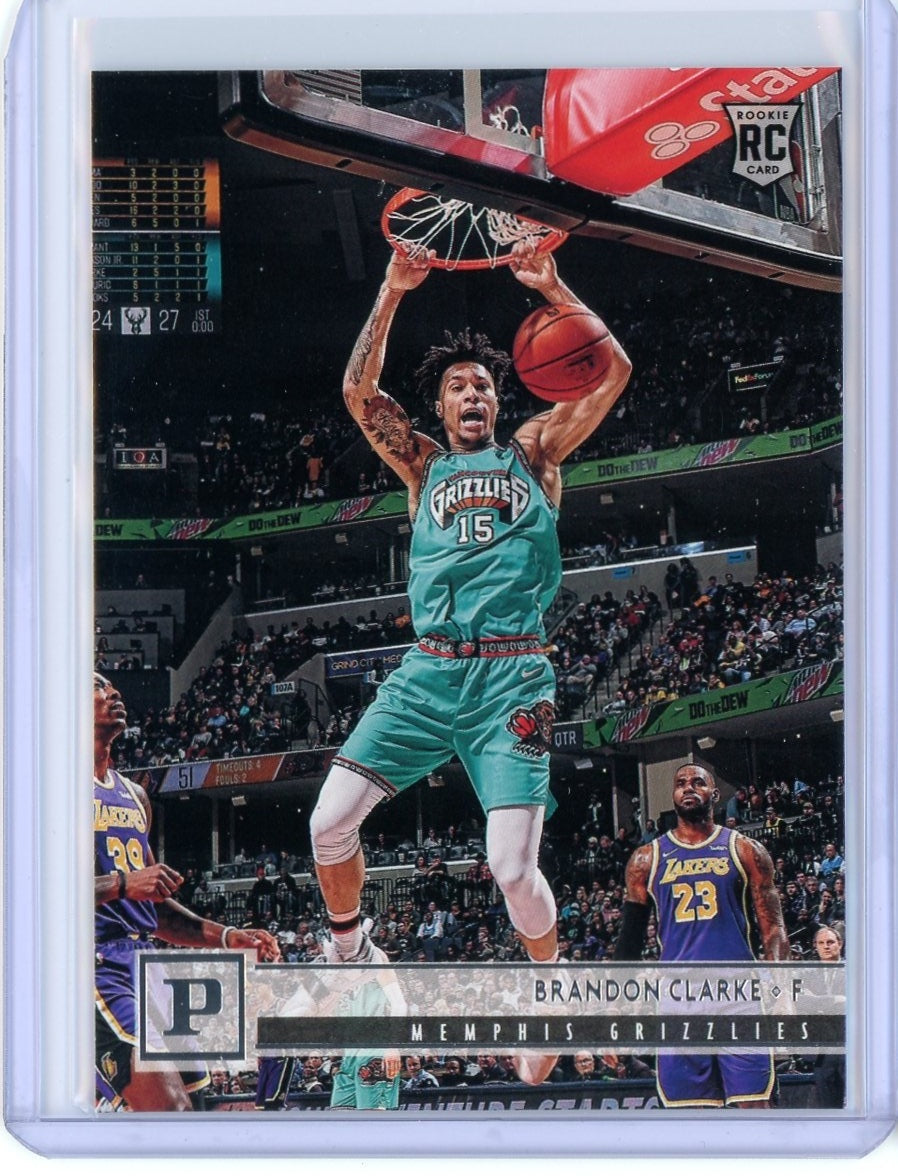 2019-2020 Panini Chronicles Basketball Brandon Clarke RC Card #134
