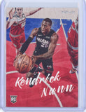 2019-2020 Panini Chronicles Basketball Kendrick Nunn Luminance RC Card #156